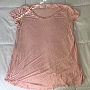 Chris & Carol Light Pink Short Sleeve Top